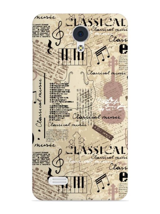 Classical Music Lpattern Snap Case for Vivo Y21L