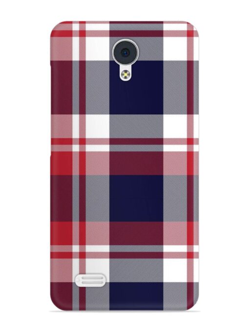 Classic Plaid Tartan Snap Case for Vivo Y21L