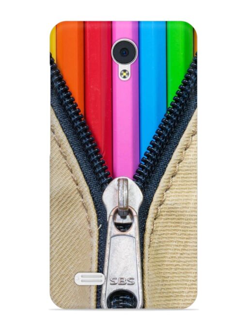 Zip In Color Snap Case for Vivo Y21L Zapvi