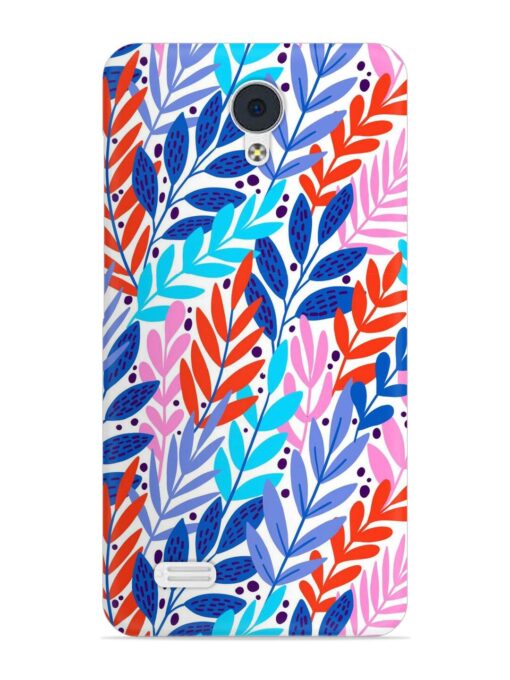 Bright Floral Tropical Snap Case for Vivo Y21L