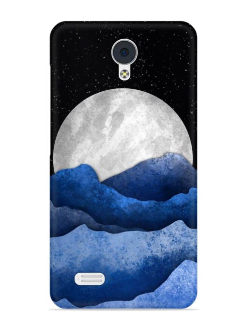 Full Moon Mountain Vector Snap Case for Vivo Y21L