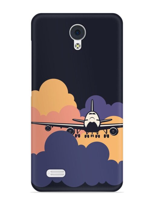 Aeroplane vector Snap Case for Vivo Y21L Zapvi