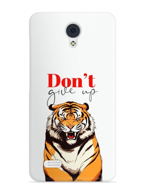 Don'T Give Up Tiger Art Snap Case for Vivo Y21L