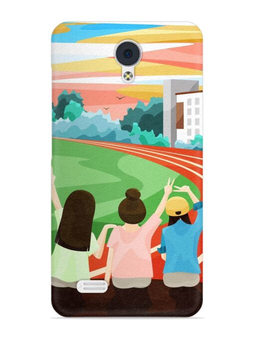 School Playground Snap Case for Vivo Y21L