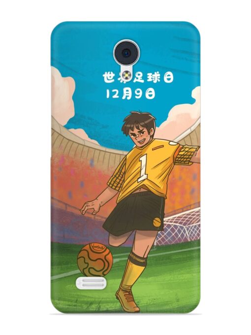 Soccer Kick Snap Case for Vivo Y21L