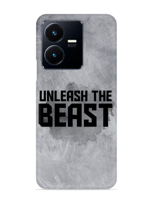 Unleash The Beast Snap Case for Vivo Y22 Zapvi