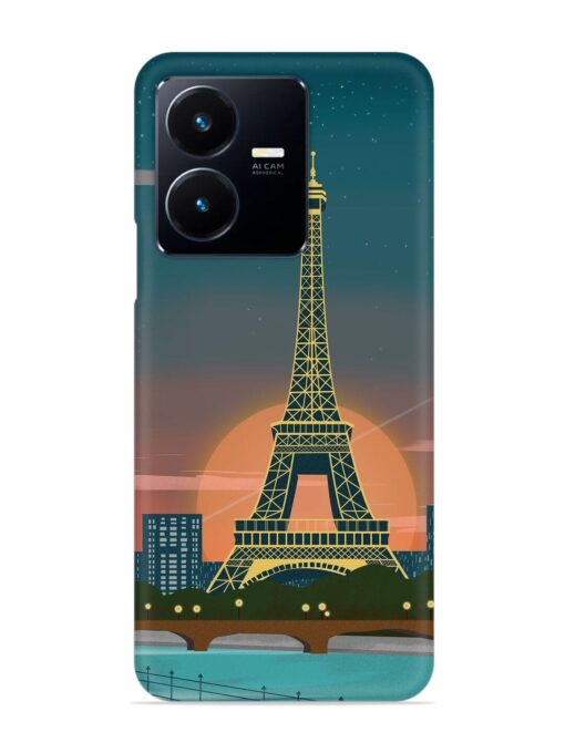 Scenery Architecture France Paris Snap Case for Vivo Y22 Zapvi