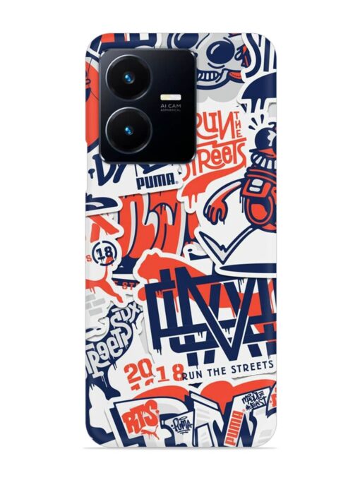 Run The Street Snap Case for Vivo Y22 Zapvi