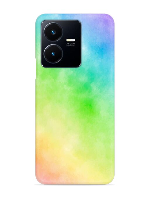 Watercolor Mixture Snap Case for Vivo Y22 Zapvi