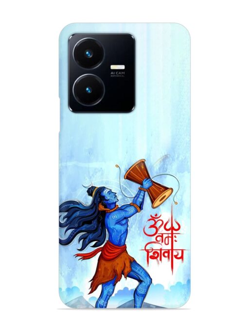 Illustration Lord Shiva Snap Case for Vivo Y22 Zapvi