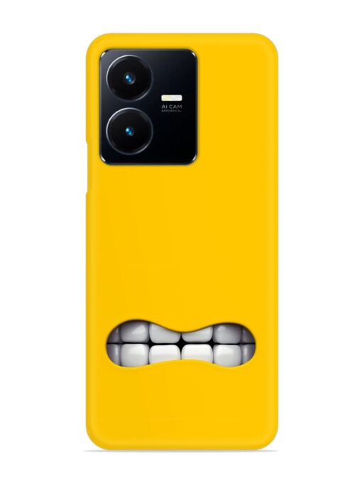 Mouth Character On Snap Case for Vivo Y22 Zapvi