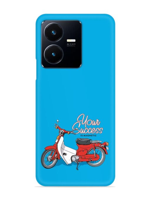 Motorcycles Image Vector Snap Case for Vivo Y22 Zapvi