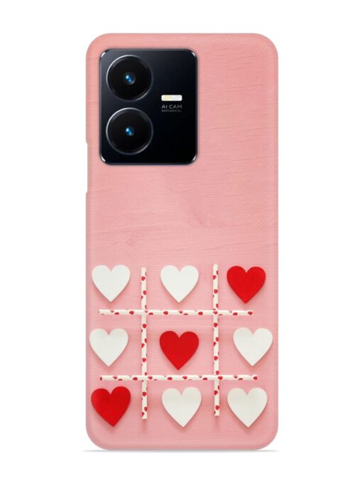 Valentines Day Concept Snap Case for Vivo Y22 Zapvi