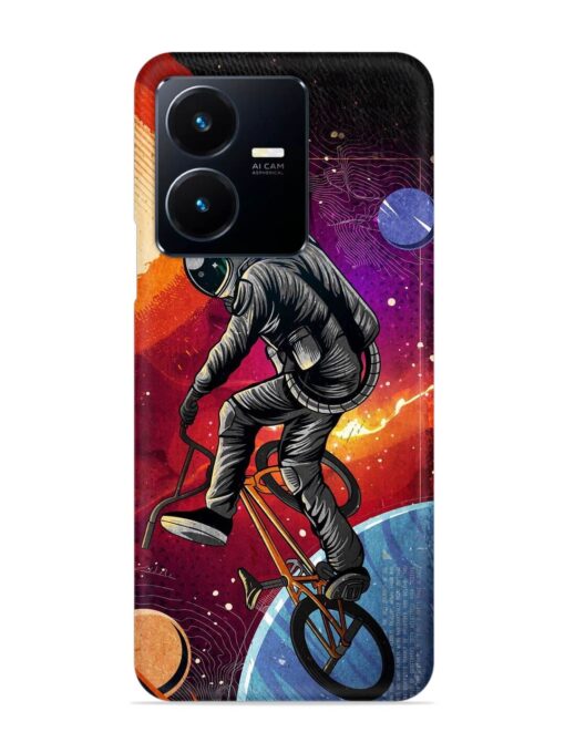 Super Eclipse Bmx Bike Snap Case for Vivo Y22 Zapvi