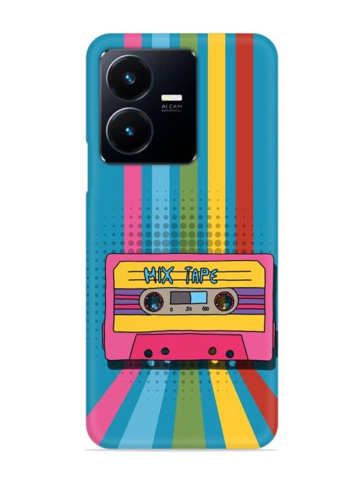 Mix Tape Vactor Snap Case for Vivo Y22 Zapvi