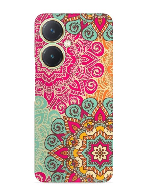 Mandala Seamless Snap Case for Vivo Y27 Zapvi