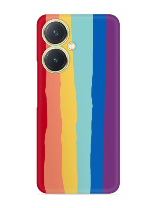 Rainbow Genuine Liquid Snap Case for Vivo Y27 Zapvi