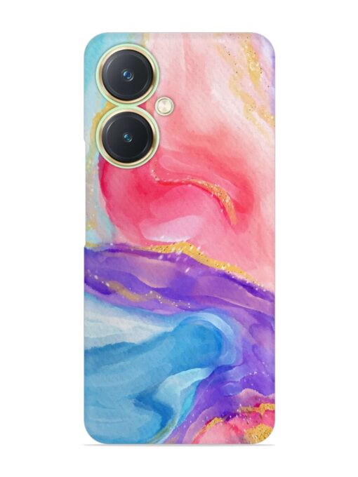 Watercolor Gradient Snap Case for Vivo Y27 Zapvi