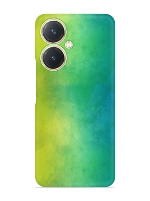 Yellow Green Gradient Snap Case for Vivo Y27 Zapvi