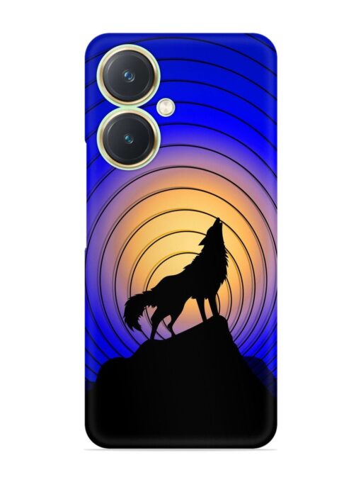 Fox Roaring Design Snap Case for Vivo Y27 Zapvi