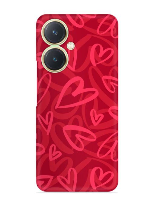 Seamless Romantic Pattern Snap Case for Vivo Y27 Zapvi