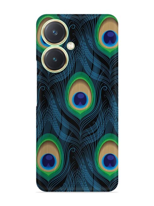 Seamless Pattern Peacock Snap Case for Vivo Y27 Zapvi