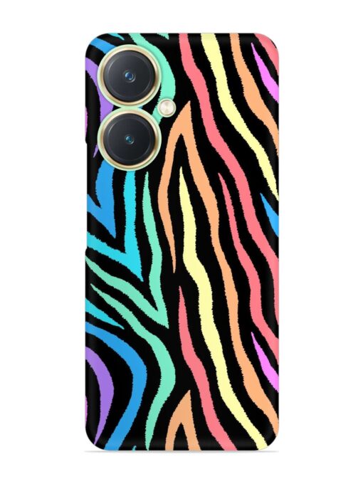 Colorful Abstract Zebra Snap Case for Vivo Y27 Zapvi