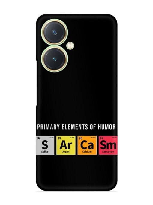 Primary Elements Humor Snap Case for Vivo Y27 Zapvi