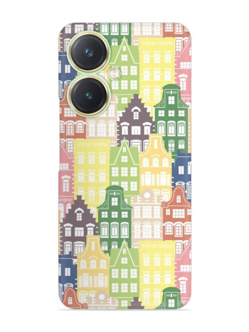 Seamless Shapes Pattern Snap Case for Vivo Y27 Zapvi