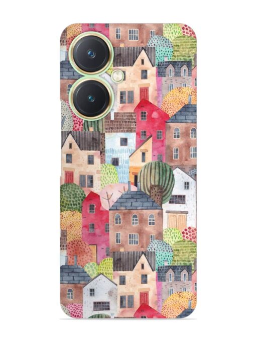 Abstract Seamless Pattern Snap Case for Vivo Y27 Zapvi