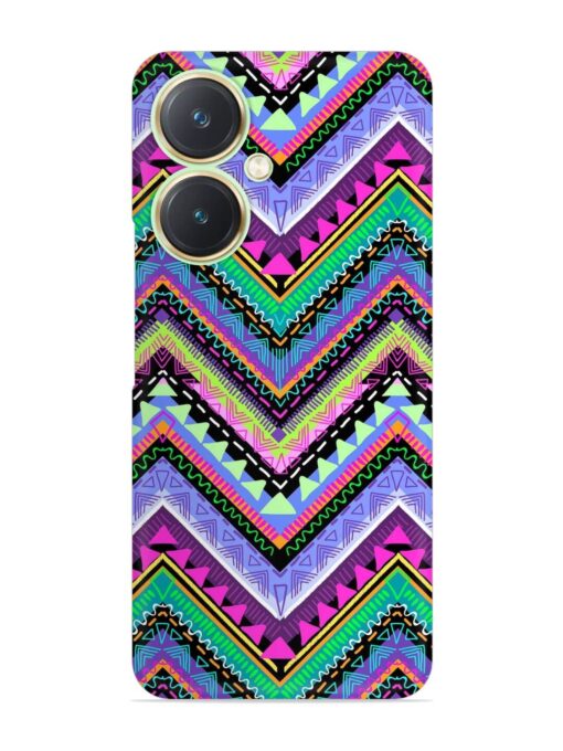 Tribal Aztec Print Snap Case for Vivo Y27 Zapvi