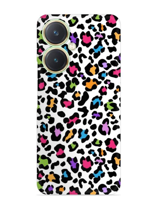 Seamless Leopard Pattern Snap Case for Vivo Y27 Zapvi