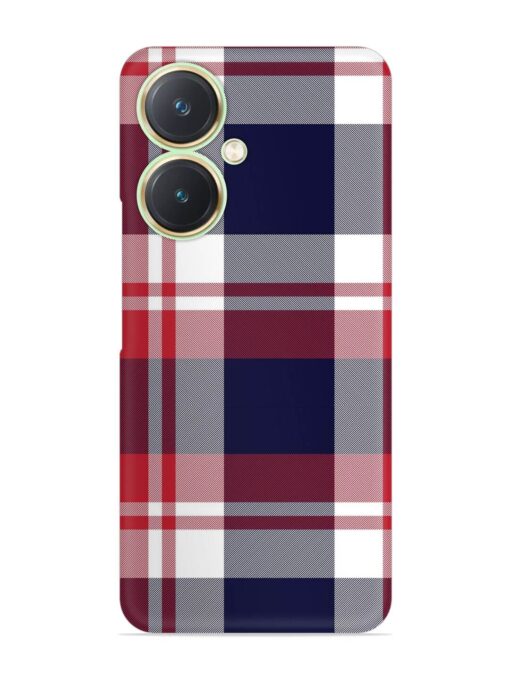 Classic Plaid Tartan Snap Case for Vivo Y27 Zapvi