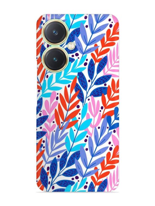 Bright Floral Tropical Snap Case for Vivo Y27 Zapvi