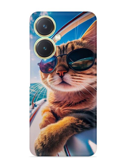 Cat In Style Snap Case for Vivo Y27 Zapvi