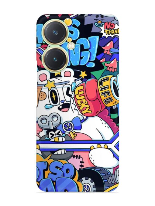 Universal Doodle Snap Case for Vivo Y27 Zapvi