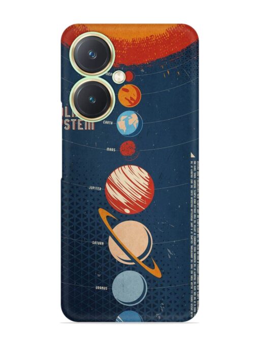 Solar System Vector Snap Case for Vivo Y27 Zapvi