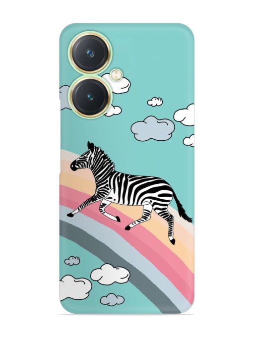 Running Zebra Snap Case for Vivo Y27 Zapvi