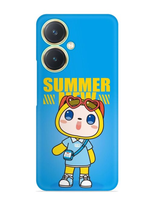 Summer Mew Cartoon Snap Case for Vivo Y27 Zapvi