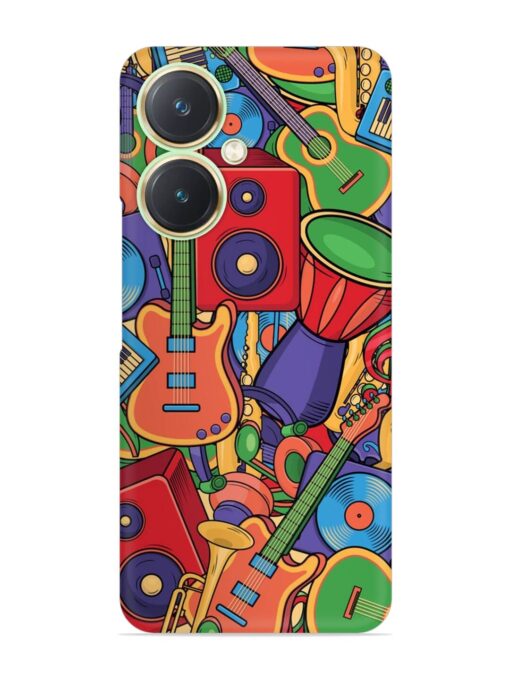 Colorful Music Art Snap Case for Vivo Y27 Zapvi