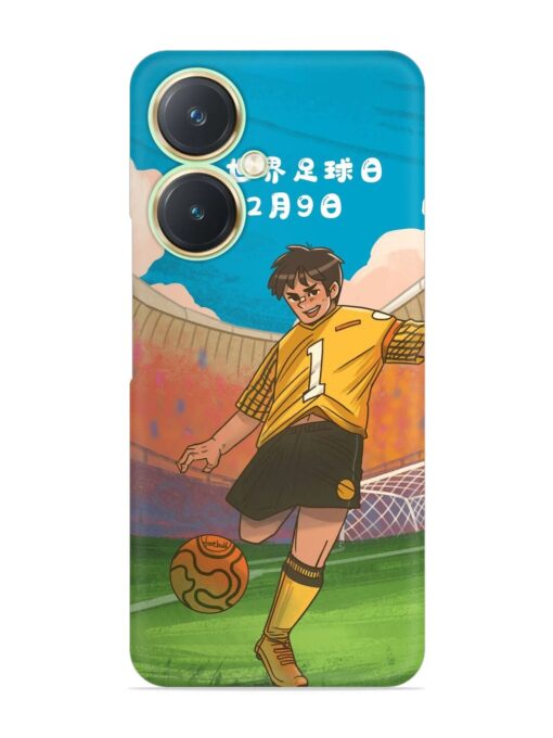 Soccer Kick Snap Case for Vivo Y27