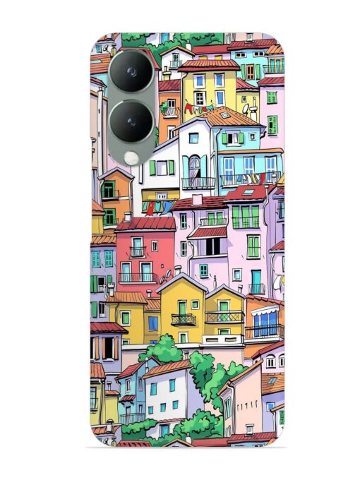 Europe Old Town Snap Case for Vivo Y28 (5G) Zapvi