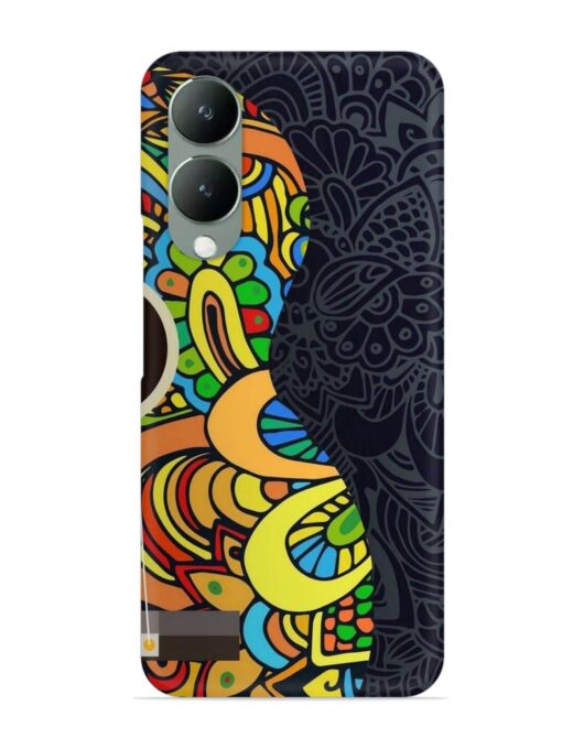 Guitar Vector Art Snap Case for Vivo Y28 (5G) Zapvi