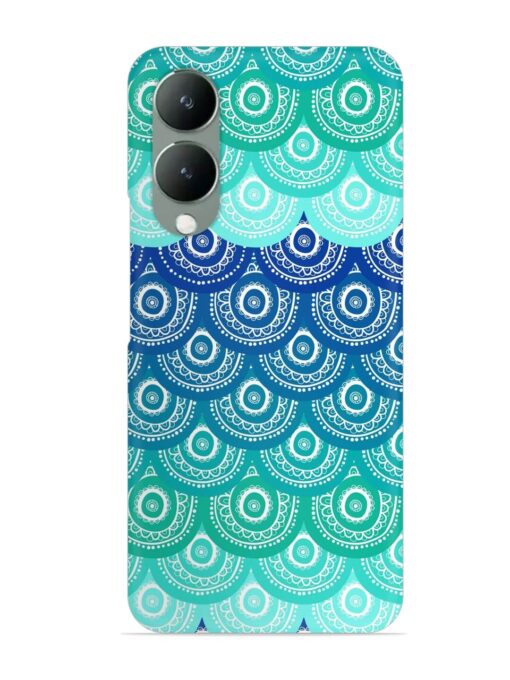 Ethnic Seamless Pattern Snap Case for Vivo Y28 (5G) Zapvi