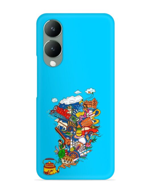 Vector Design Indian Snap Case for Vivo Y28 (5G)