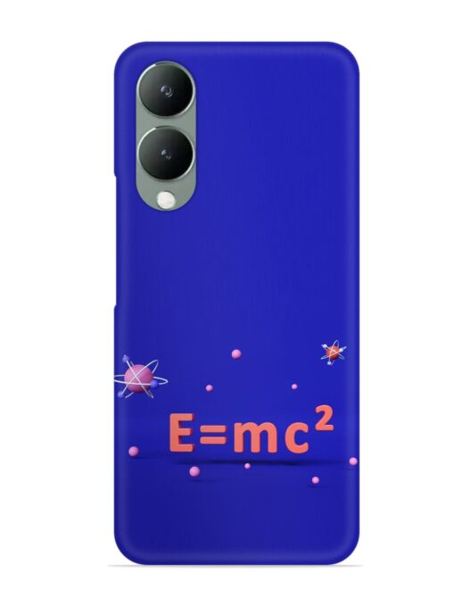 Formula Relativity Equation Snap Case for Vivo Y28 (5G) Zapvi