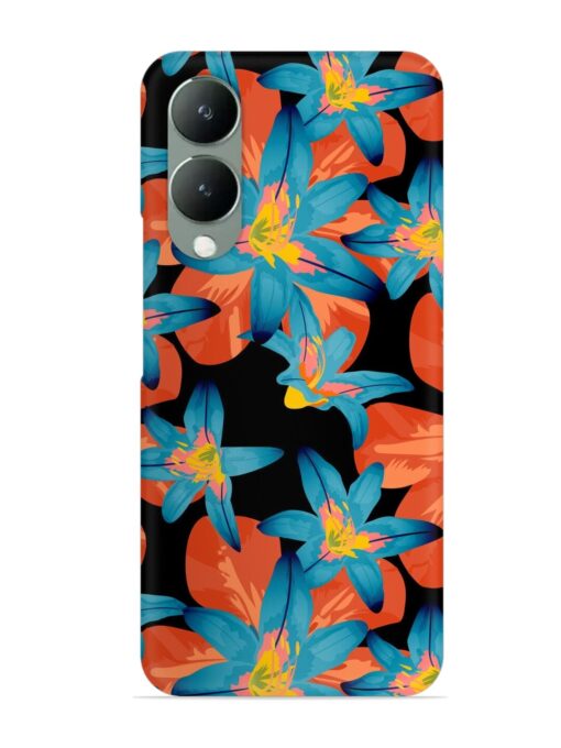 Philippine Flowers Seamless Snap Case for Vivo Y28 (5G) Zapvi