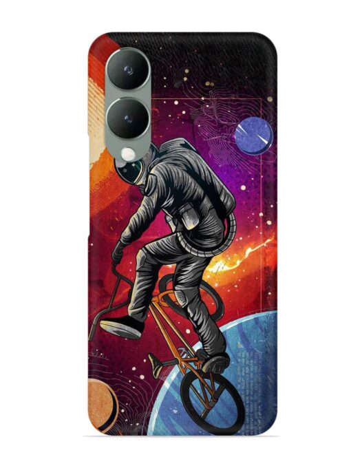 Super Eclipse Bmx Bike Snap Case for Vivo Y28 (5G) Zapvi