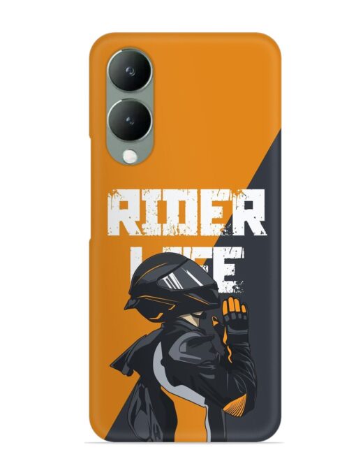 Rider Life Snap Case for Vivo Y28 (5G) Zapvi