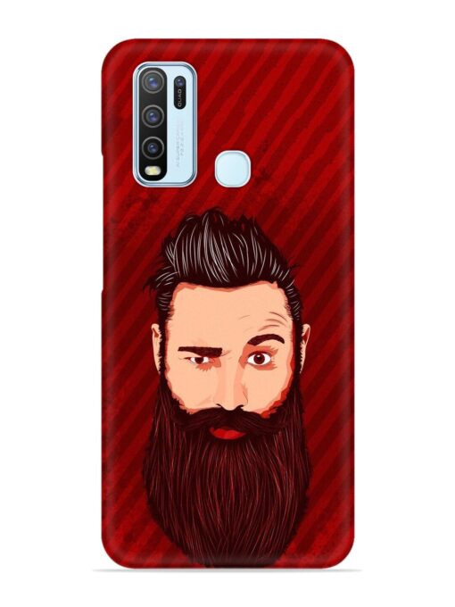 Beardo Man Snap Case for Vivo Y30 Zapvi